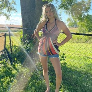 Vintage Y2K Halter Top